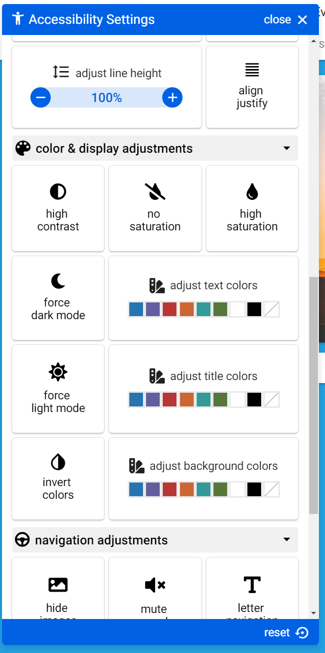 ADA & WCAG Accessibility (VPAT)